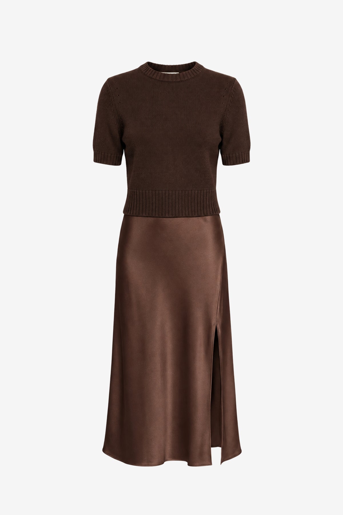 FLEUR COMBO MIDI DRESS - Toccin