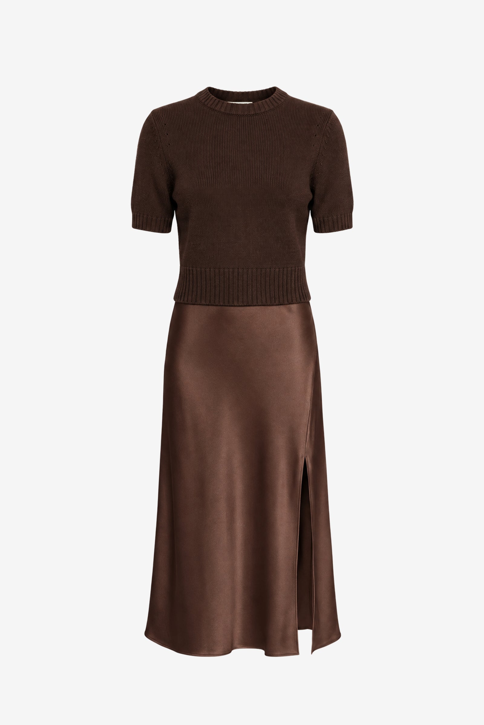 FLEUR COMBO MIDI DRESS - Toccin
