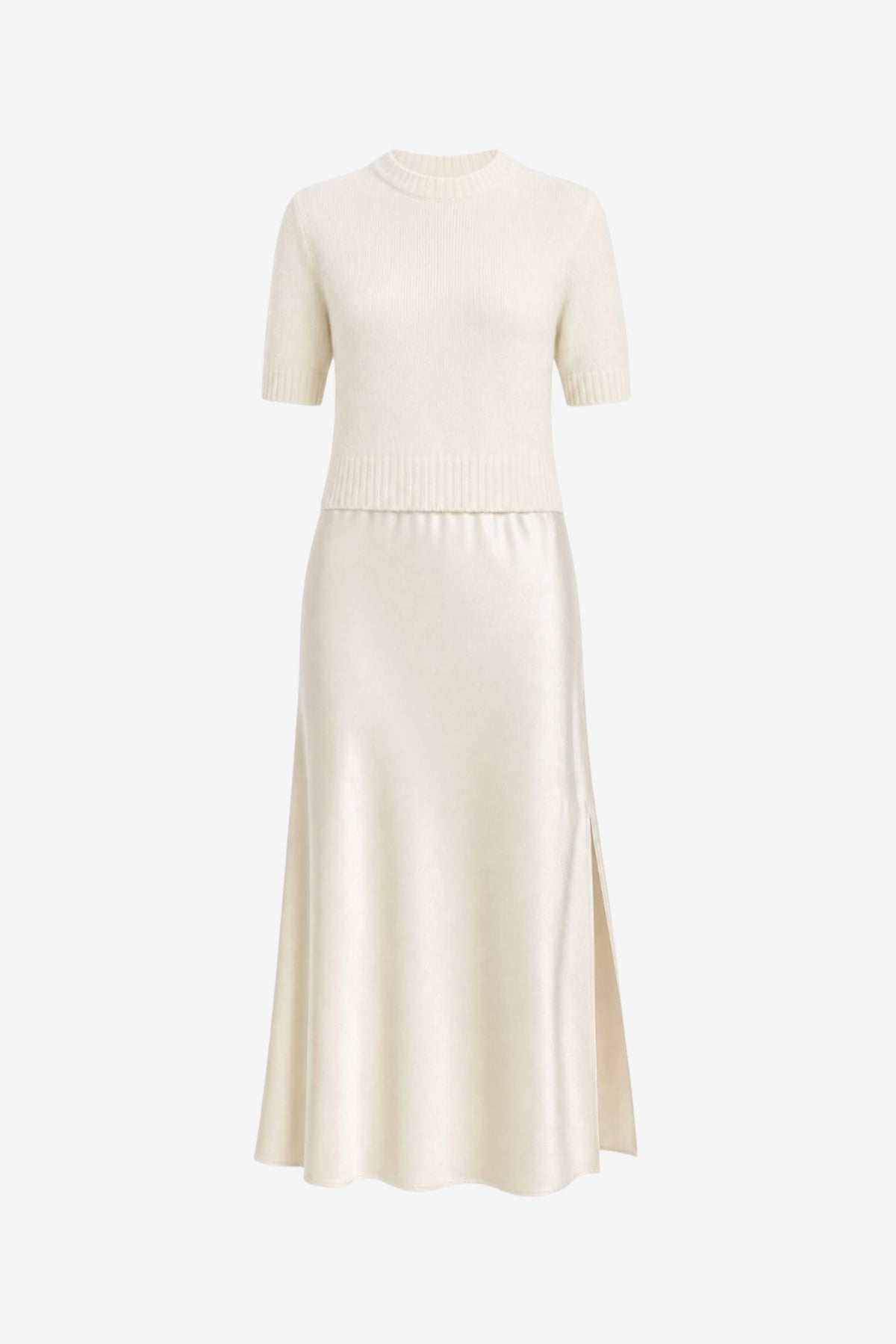 FLEUR COMBO MIDI DRESS