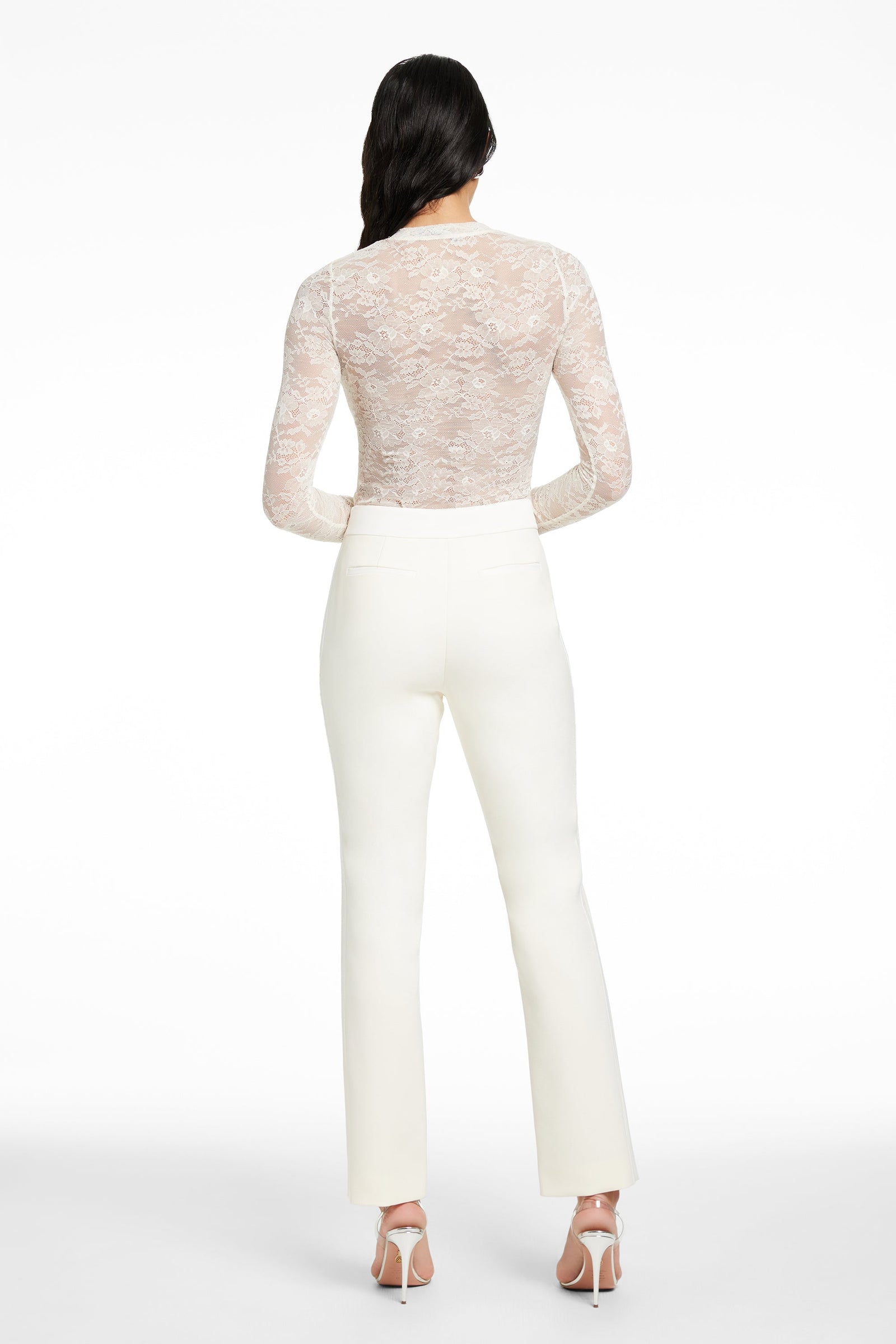 GISELLE TIE-FRONT LONG SLEEVE BODYSUIT - Toccin