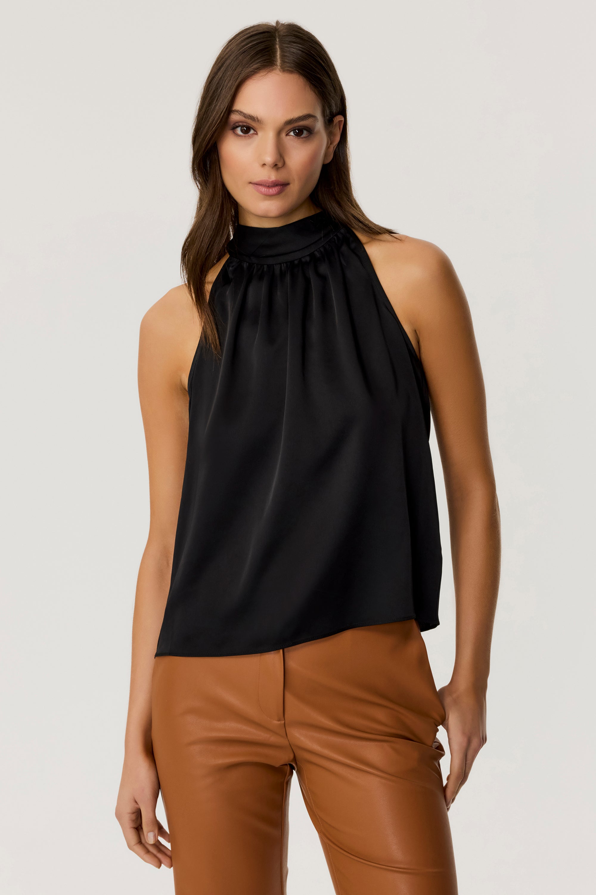 Hattie Sleeveless Silk Blouse - Toccin