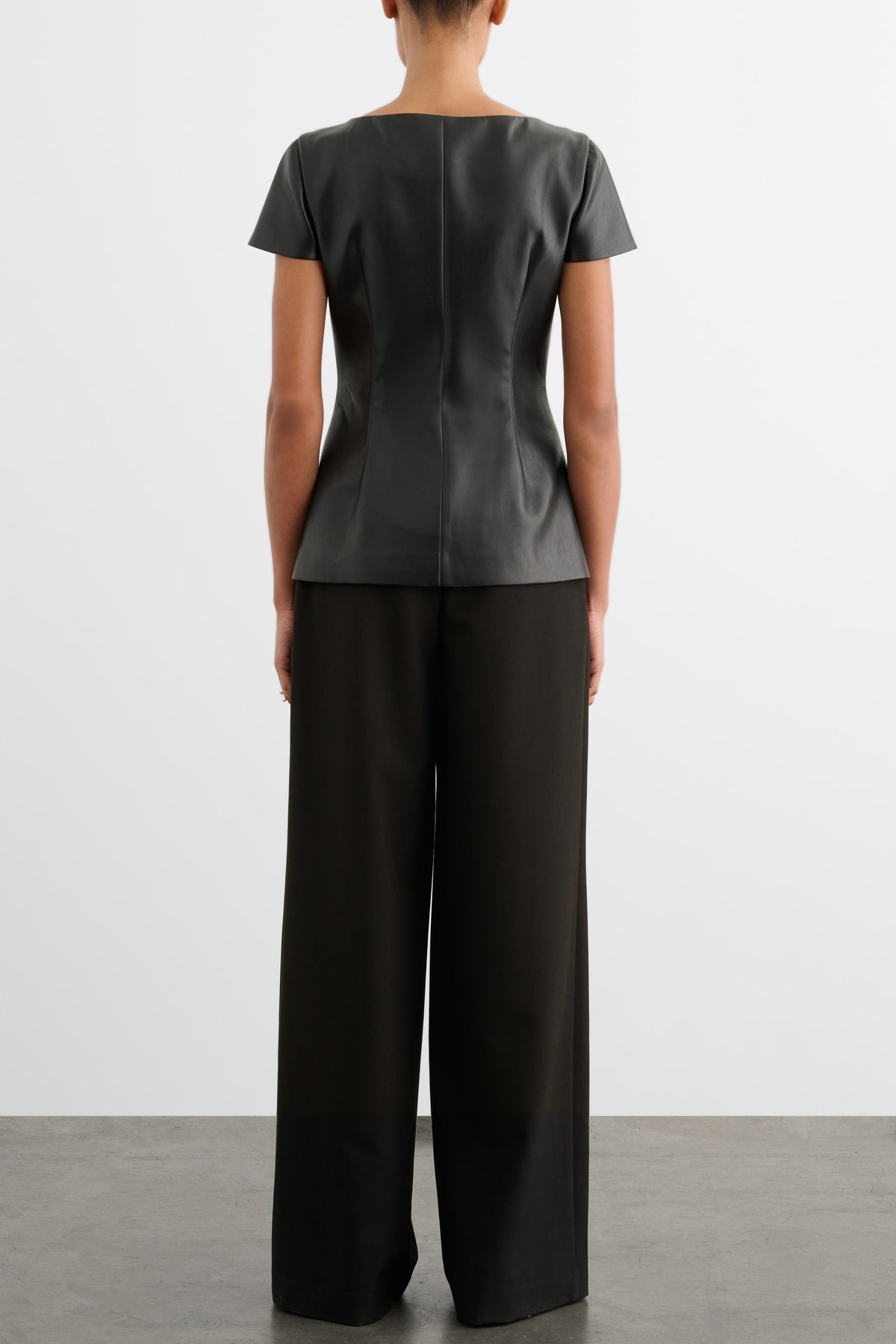 ILYA SHORT SLEEVE BUTTON-FRONT VEST