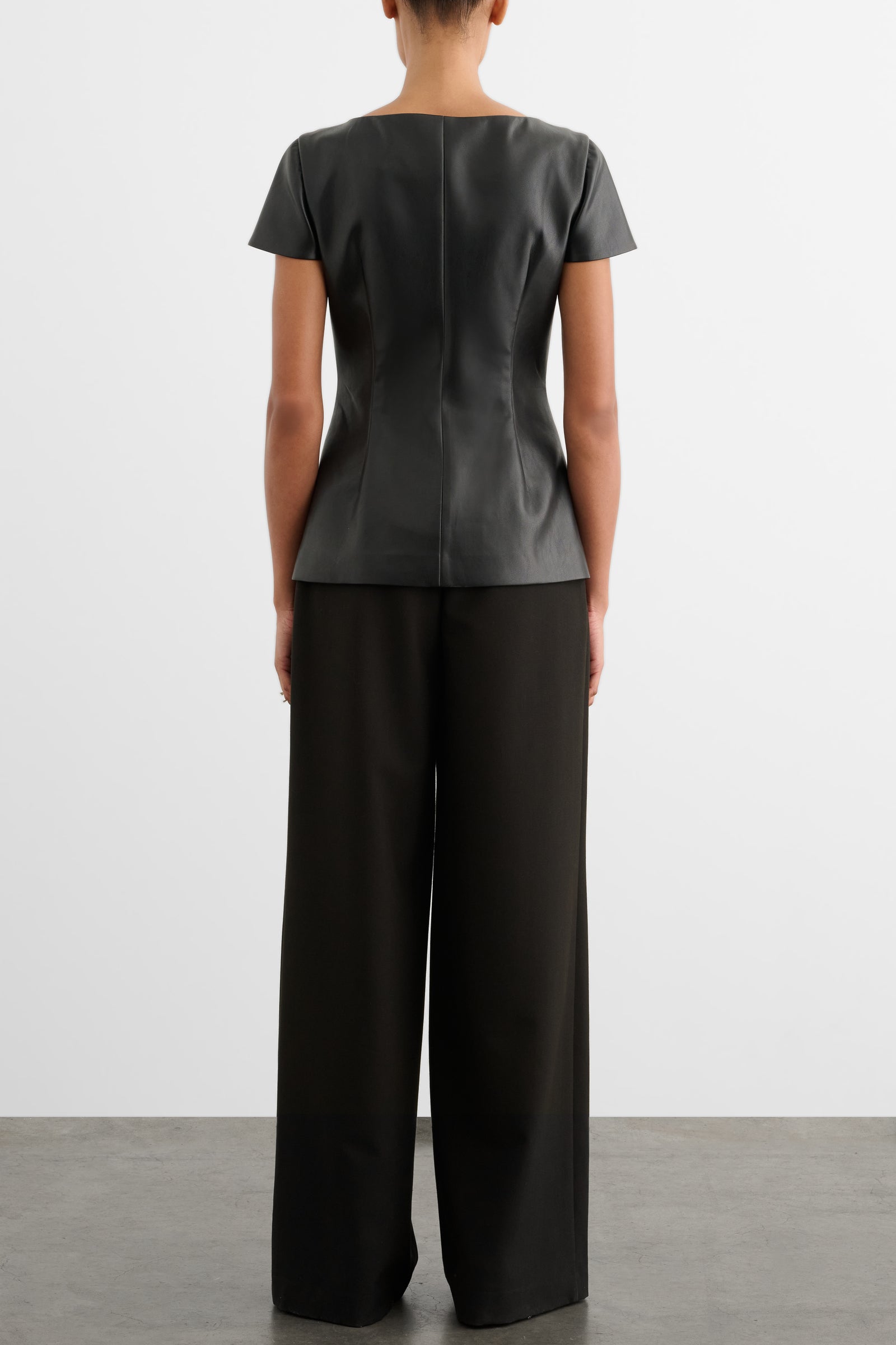 ILYA SHORT SLEEVE BUTTON-FRONT VEST