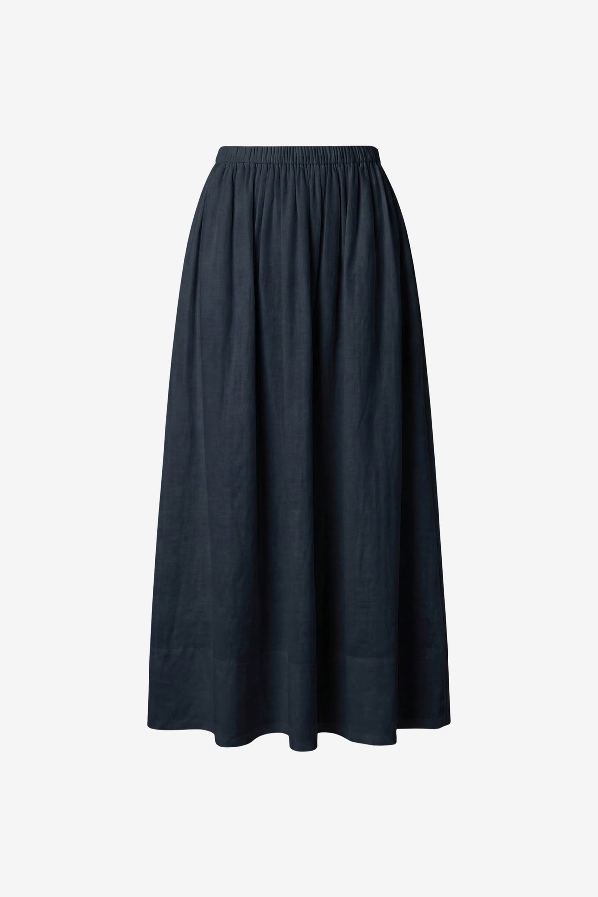 IMOGEN PULL-ON MIDI SKIRT - Toccin