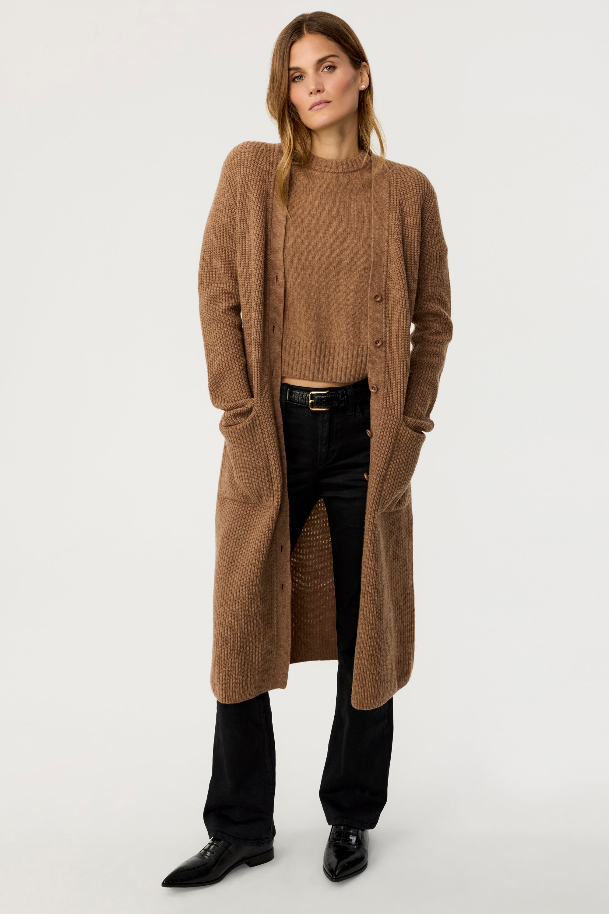 Isabella Long Cardigan | Toccin