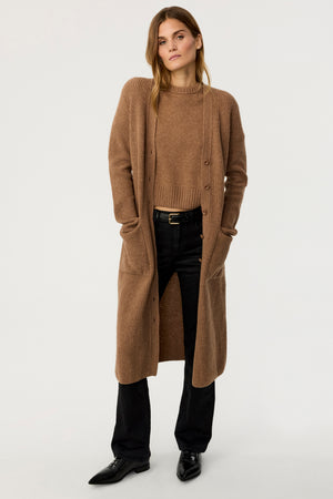 Isabella Long Cardigan - Toccin