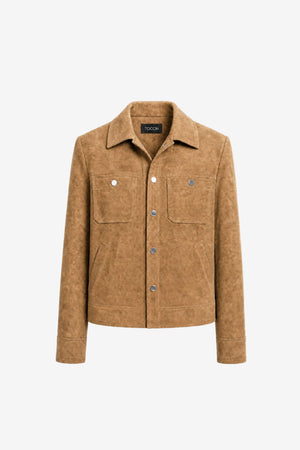 ISALYA BUTTON-FRONT JACKET