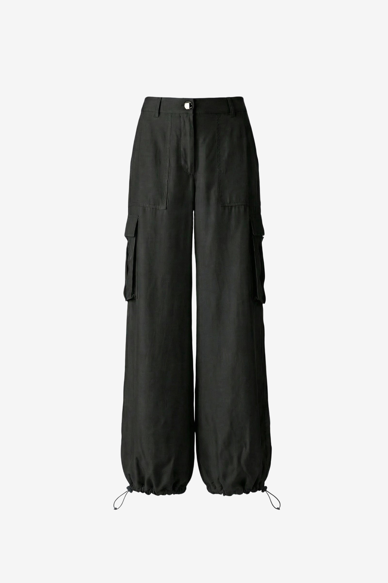 JAMES MID RISE WIDE LEG CARGO PANT - Toccin