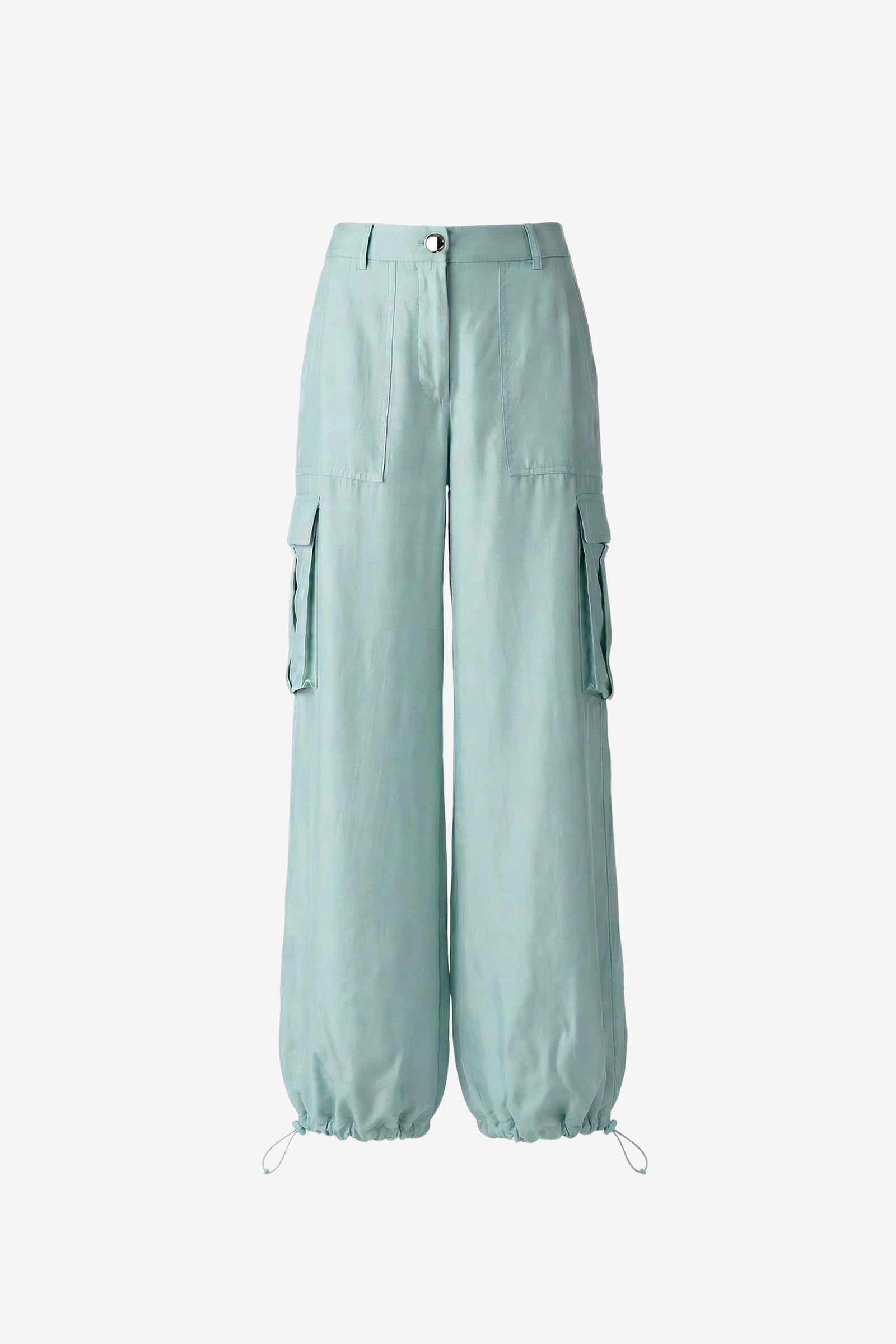JAMES MID RISE WIDE LEG CARGO PANT - Toccin