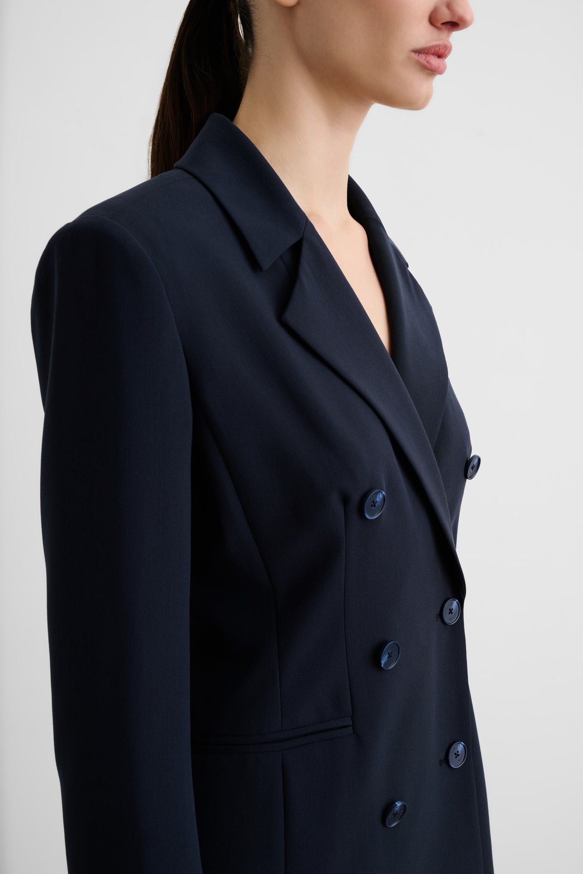 JAZMIN DOUBLE BREASTED BLAZER - Toccin