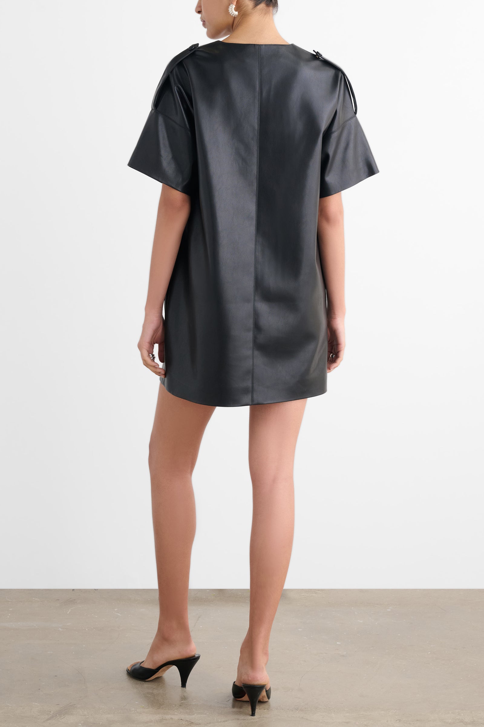 JENNIFER DROP SHOULDER MINI DRESS