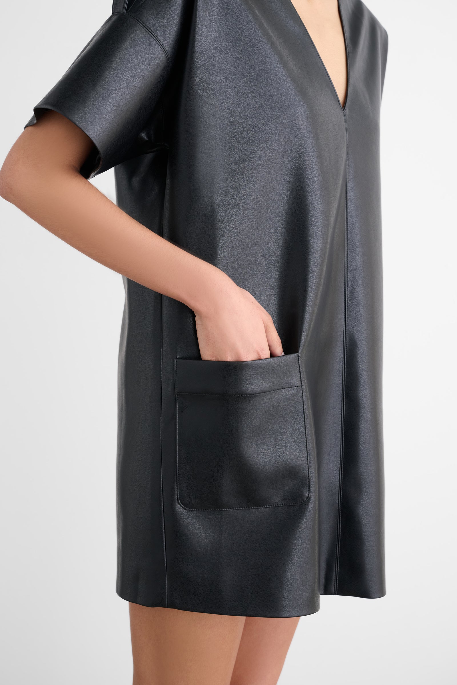 JENNIFER DROP SHOULDER MINI DRESS