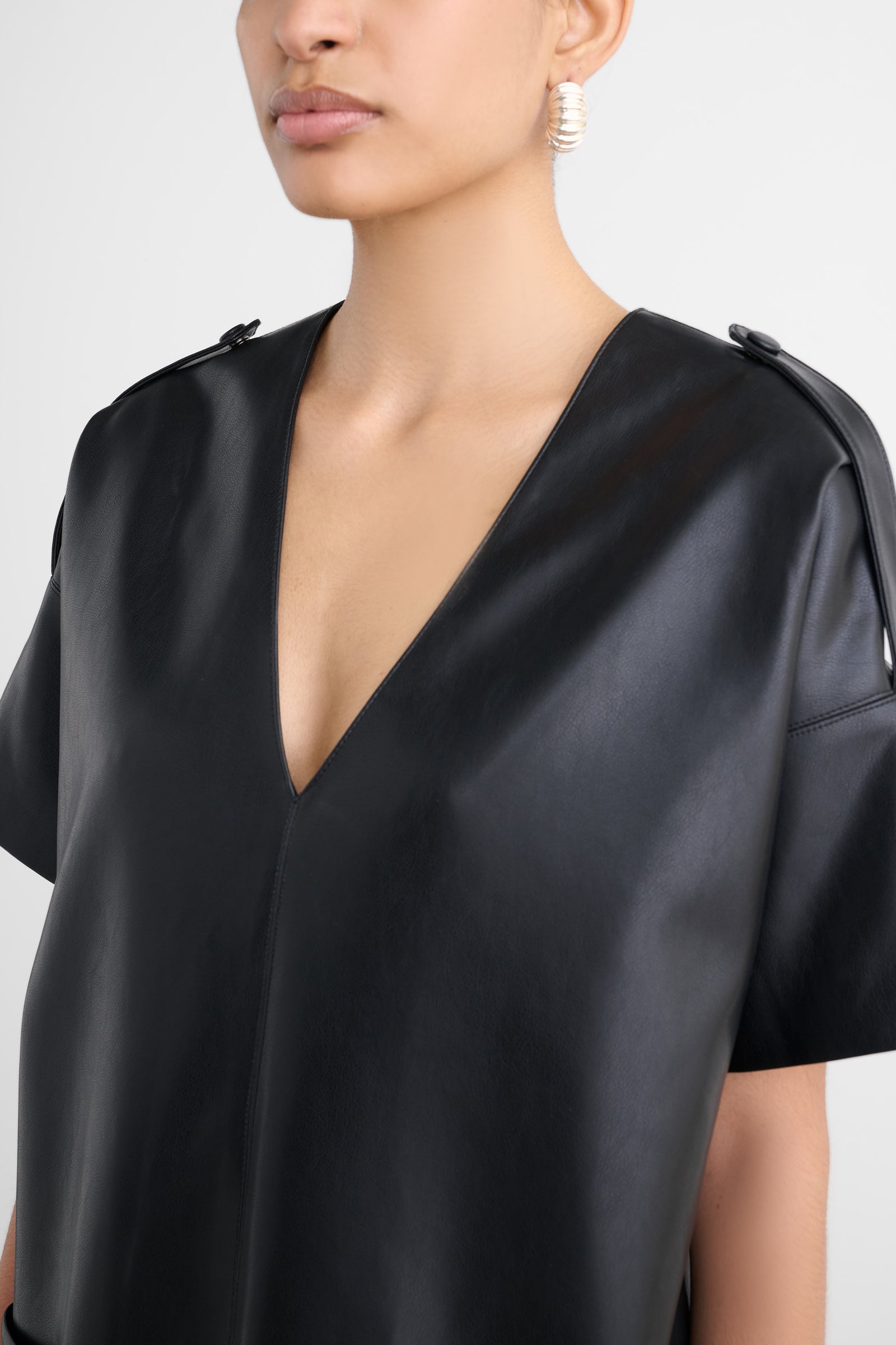 JENNIFER DROP SHOULDER MINI DRESS
