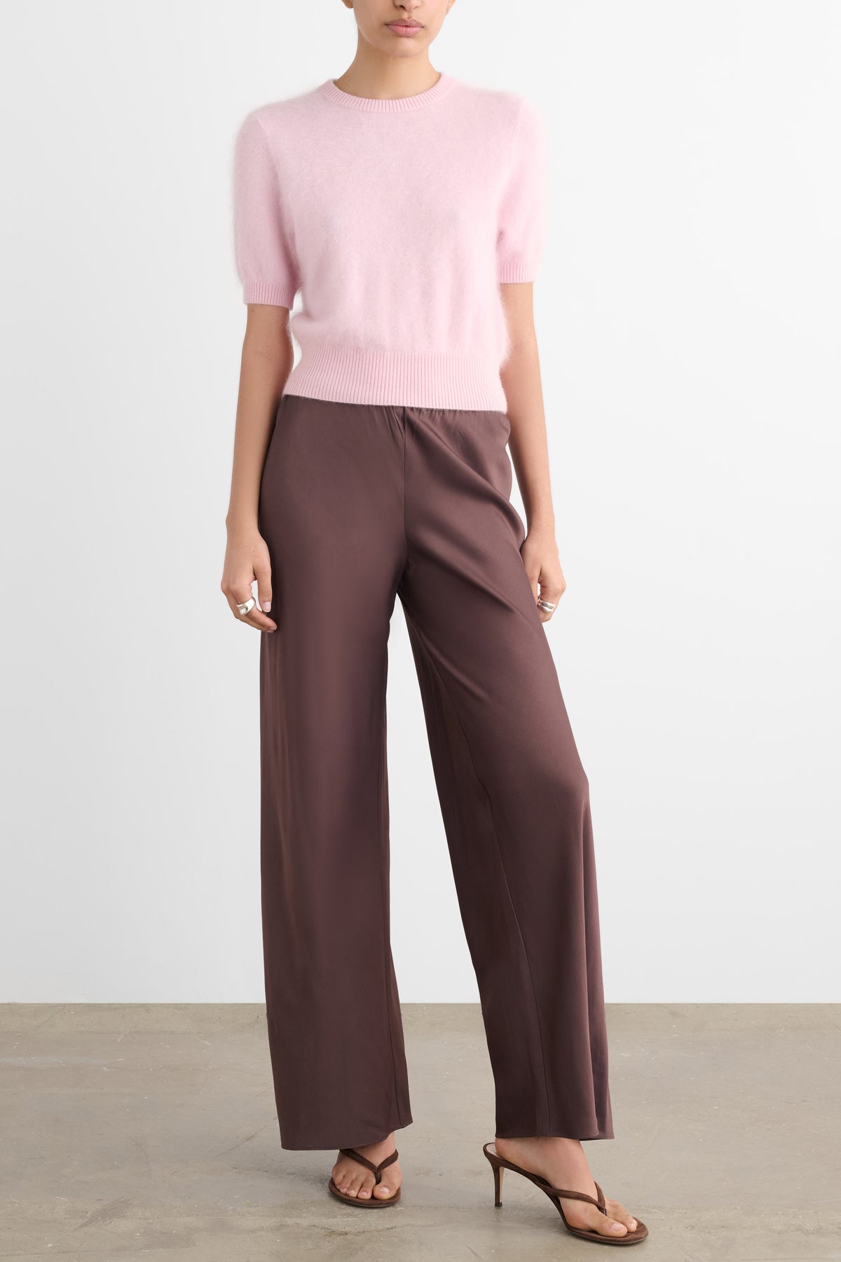 JESSE SHORT SLEEVE SWEATER - Toccin