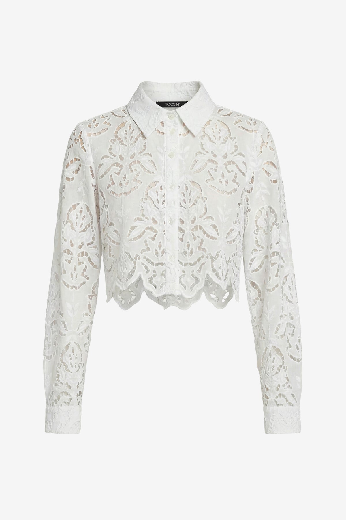 JILLY CROPPED BLOUSE - Toccin