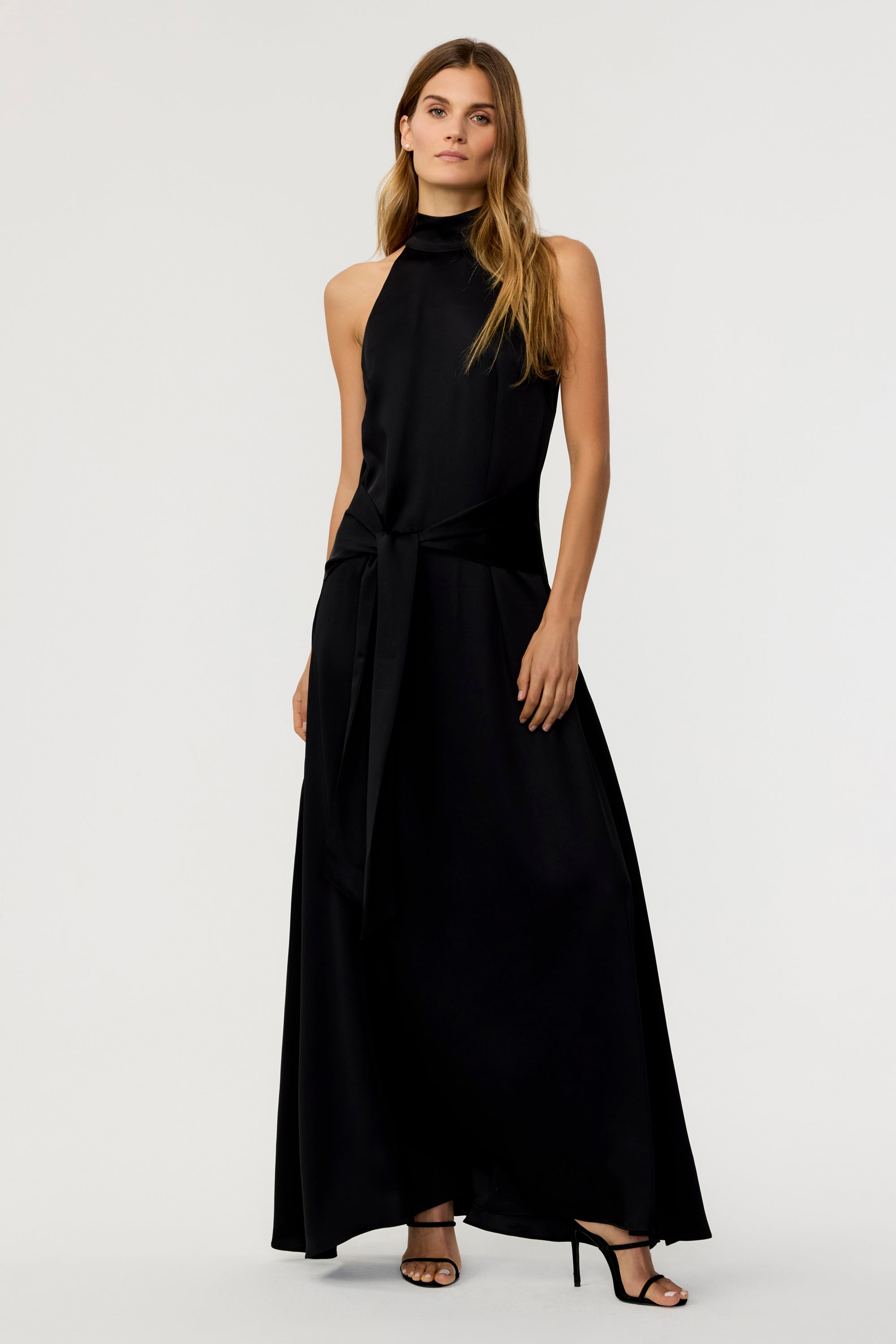 Jocelyn Satin Maxi Dress - Toccin