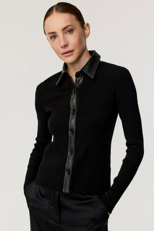 Jordan Ribbed Button-Down Shirt