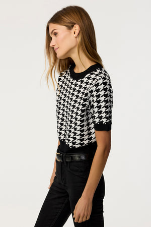 Jules Houndstooth Sweater - Toccin