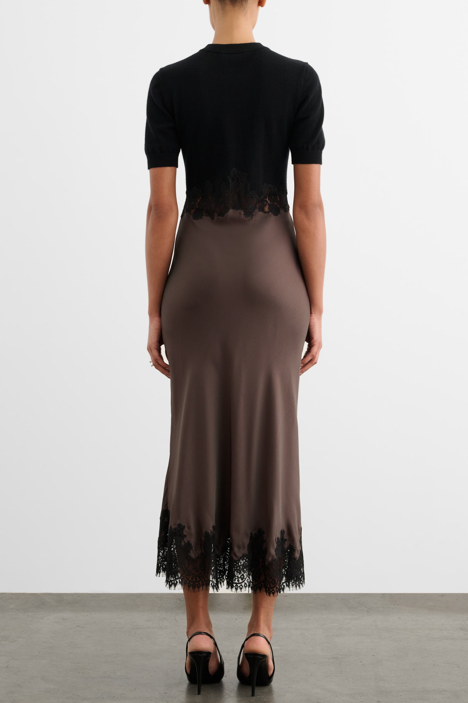 KAYA COMBO MIDI DRESS