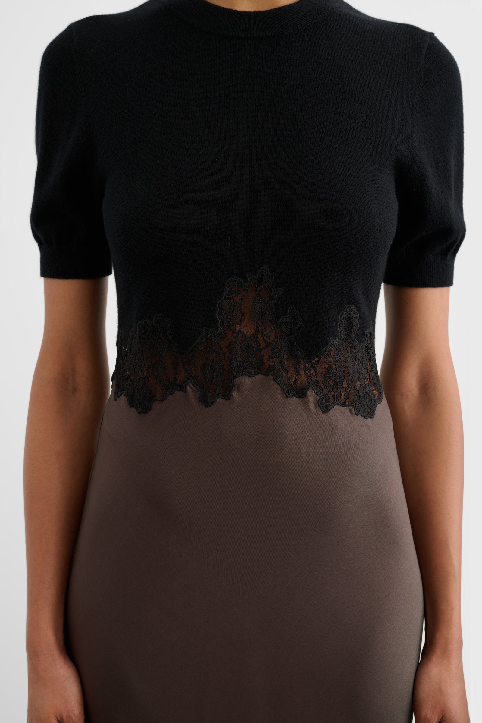 KAYA COMBO MIDI DRESS