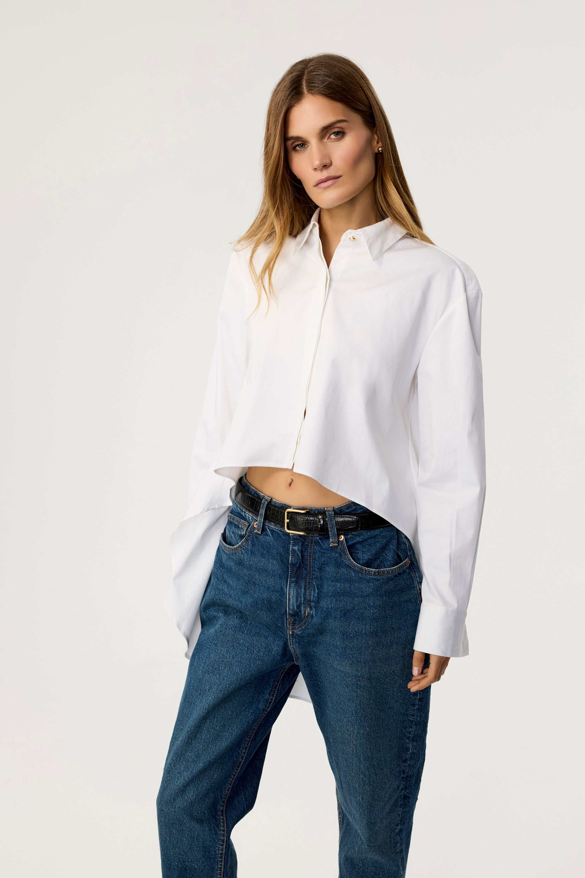 Kira High-Low Shirt - Toccin