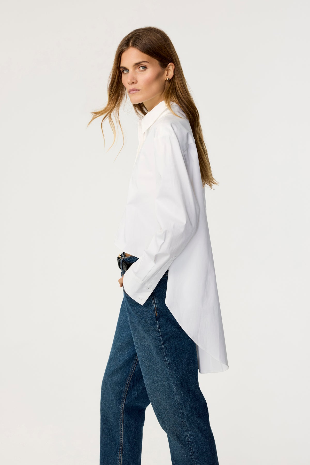 Kira High-Low Shirt - Toccin