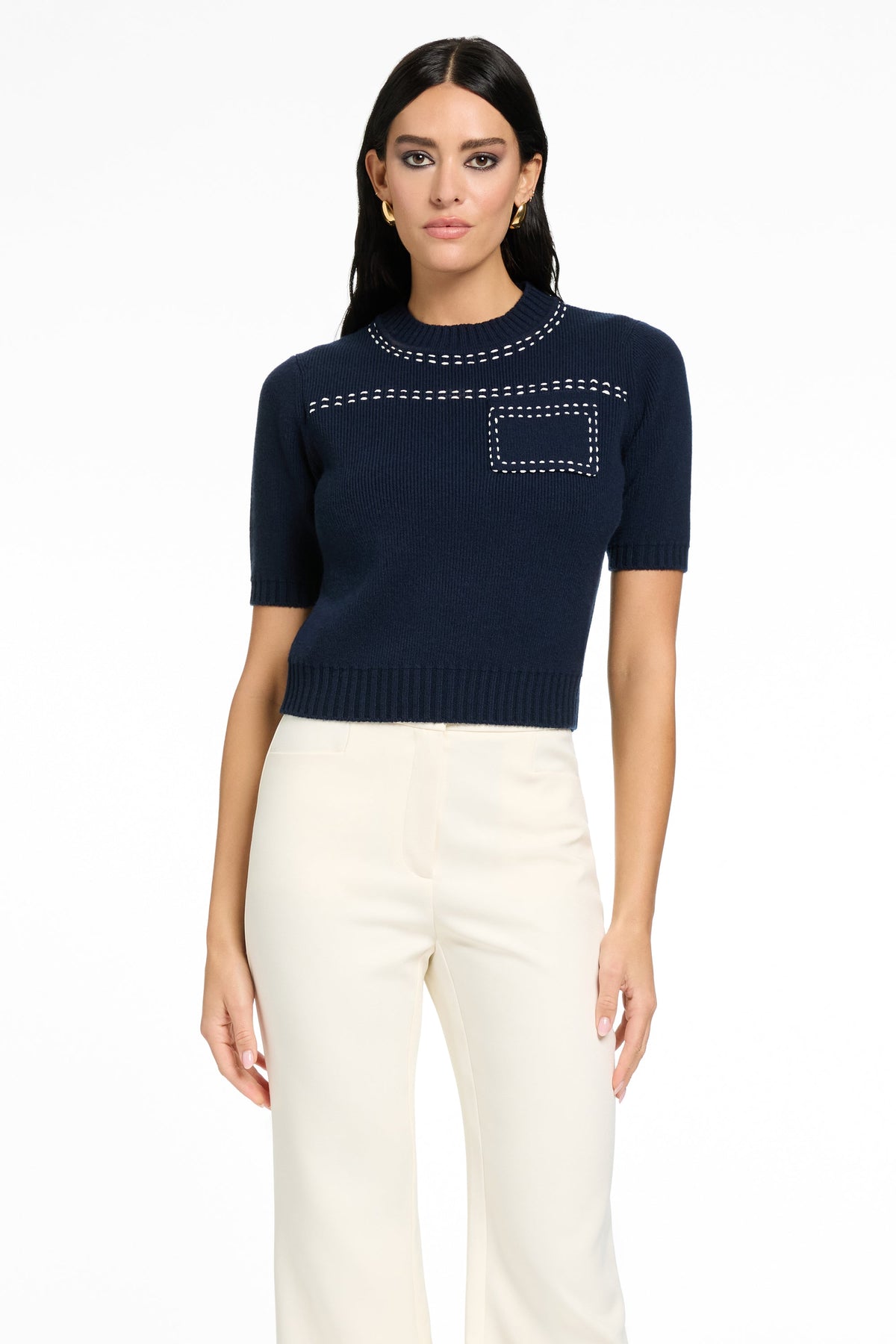 KELLY SHORT SLEEVE POCKET TEE - Toccin