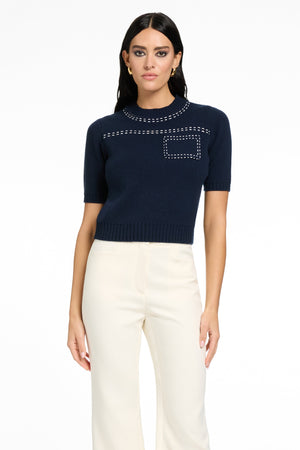 KELLY SHORT SLEEVE POCKET TEE - Toccin