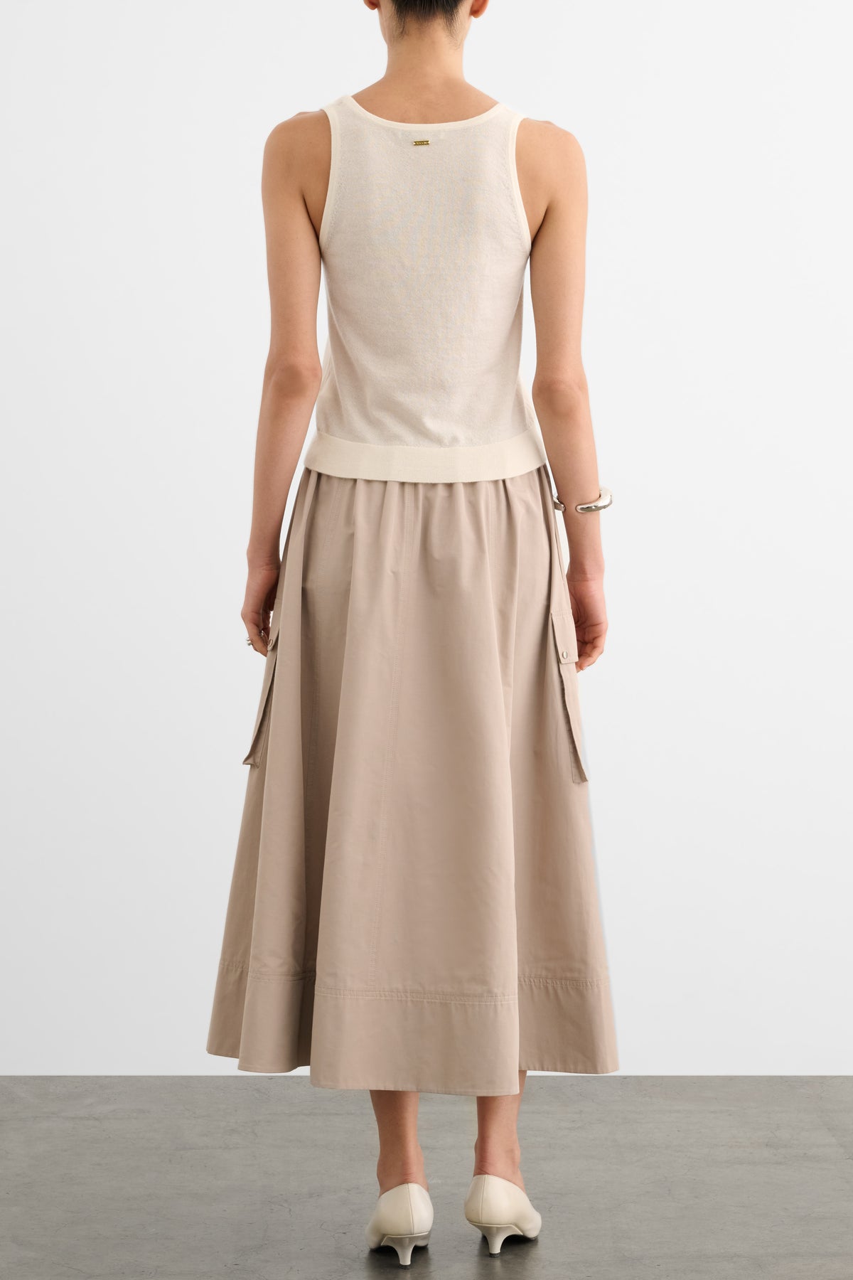 ELODIE DRAWSTRING CARGO SKIRT