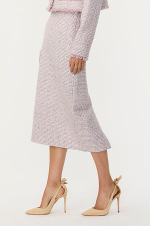 Leilani Tweed Pencil Skirt - Toccin