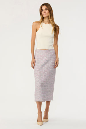 Leilani Tweed Pencil Skirt