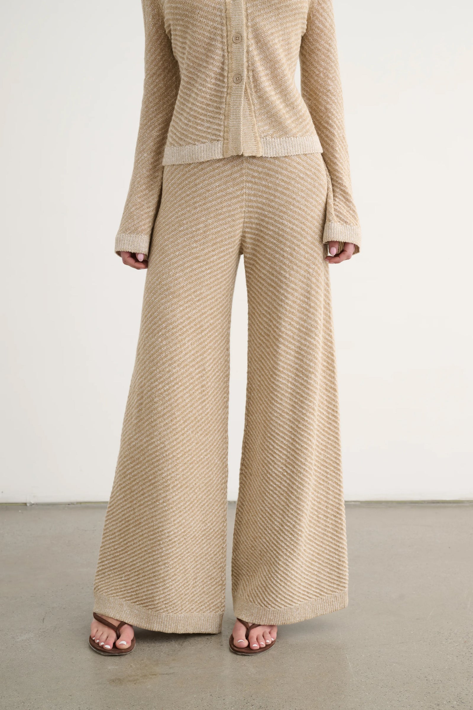 LILIBET FLARED PULL-ON PANTS - Toccin