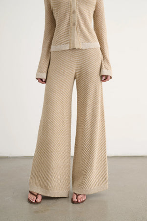 LILIBET FLARED PULL-ON PANTS - Toccin