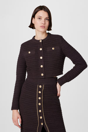 Miller Pointelle Cardigan