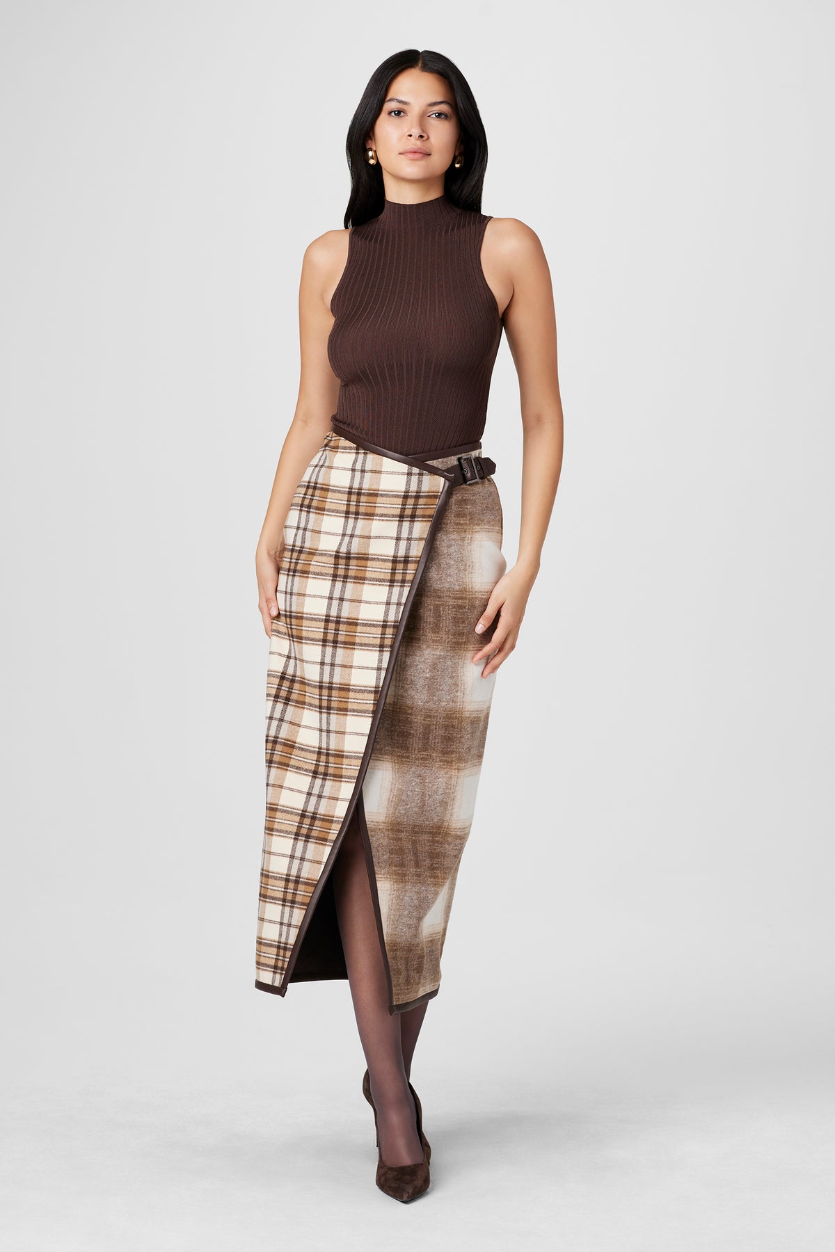 Casey Butterscotch Wrap Skirt - Toccin