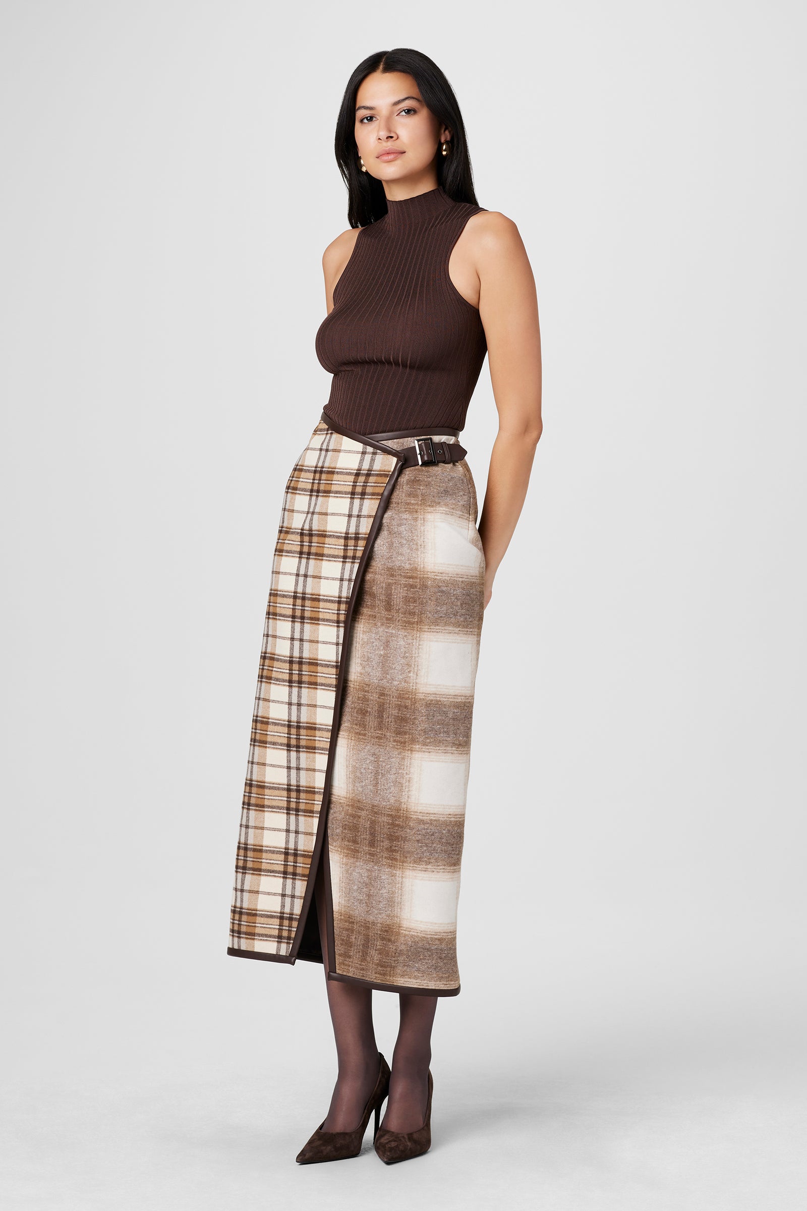 Casey Butterscotch Wrap Skirt - Toccin