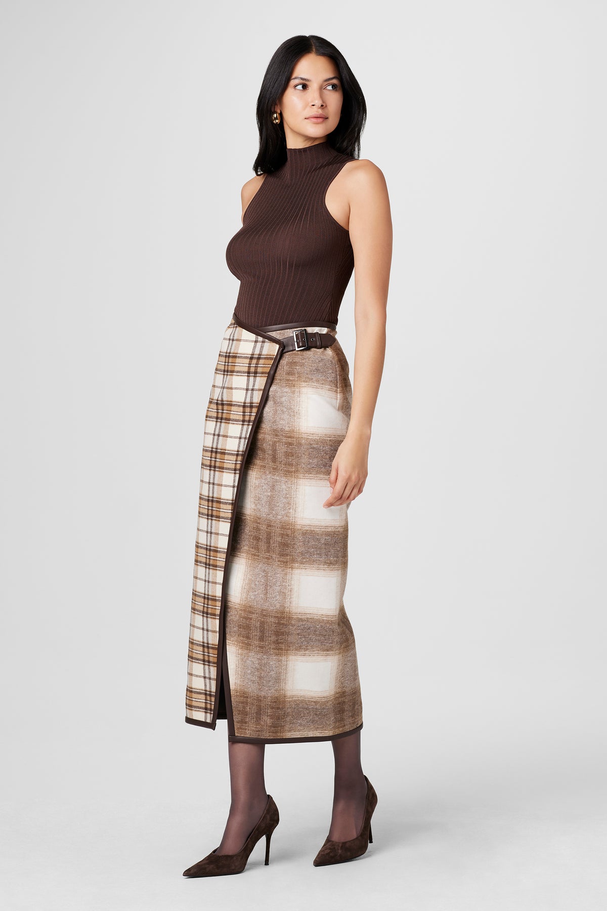 Casey Butterscotch Wrap Skirt - Toccin