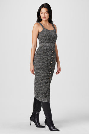 Tani Embellished Knit Pencil Skirt - Toccin