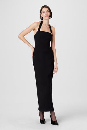 Davina Halter Midi Dress - Toccin
