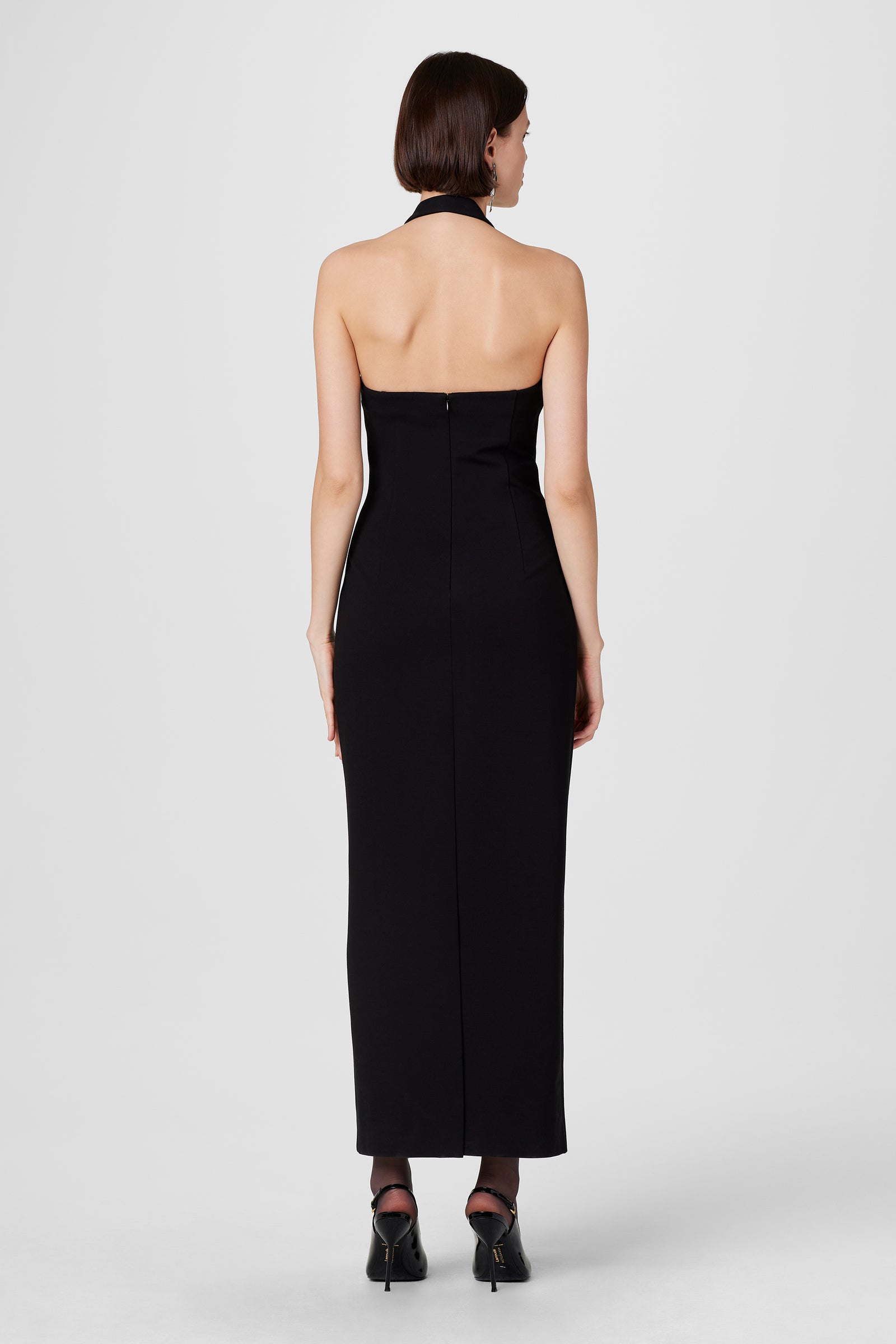 Davina Halter Midi Dress - Toccin