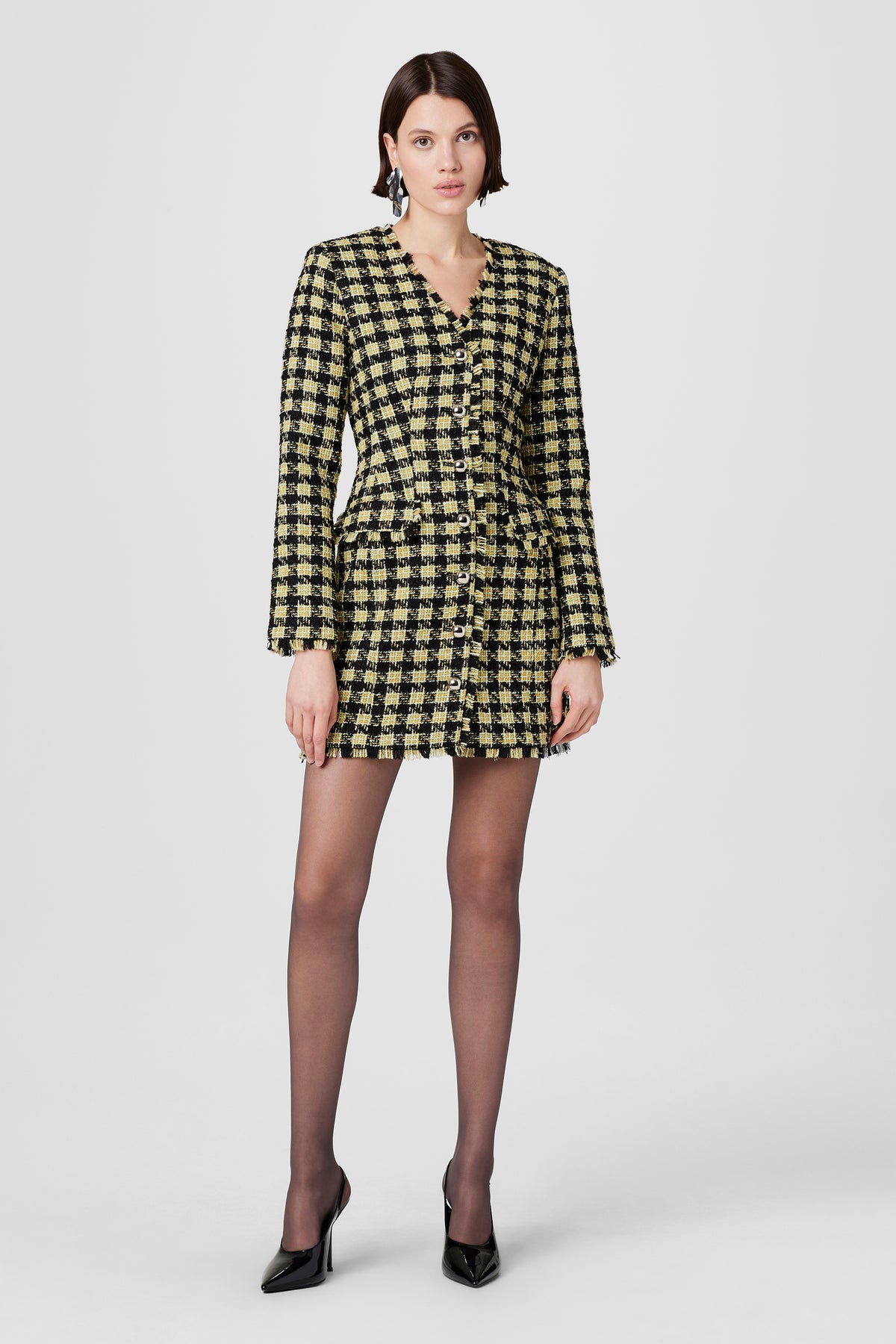 Mallory Long Sleeve Mini Dress - Toccin