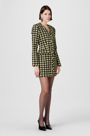 Mallory Long Sleeve Mini Dress - Toccin