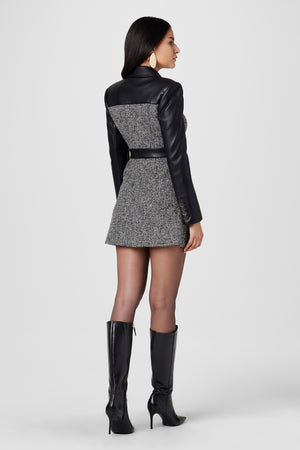 Tara Safari Wrap Mini Dress - Toccin