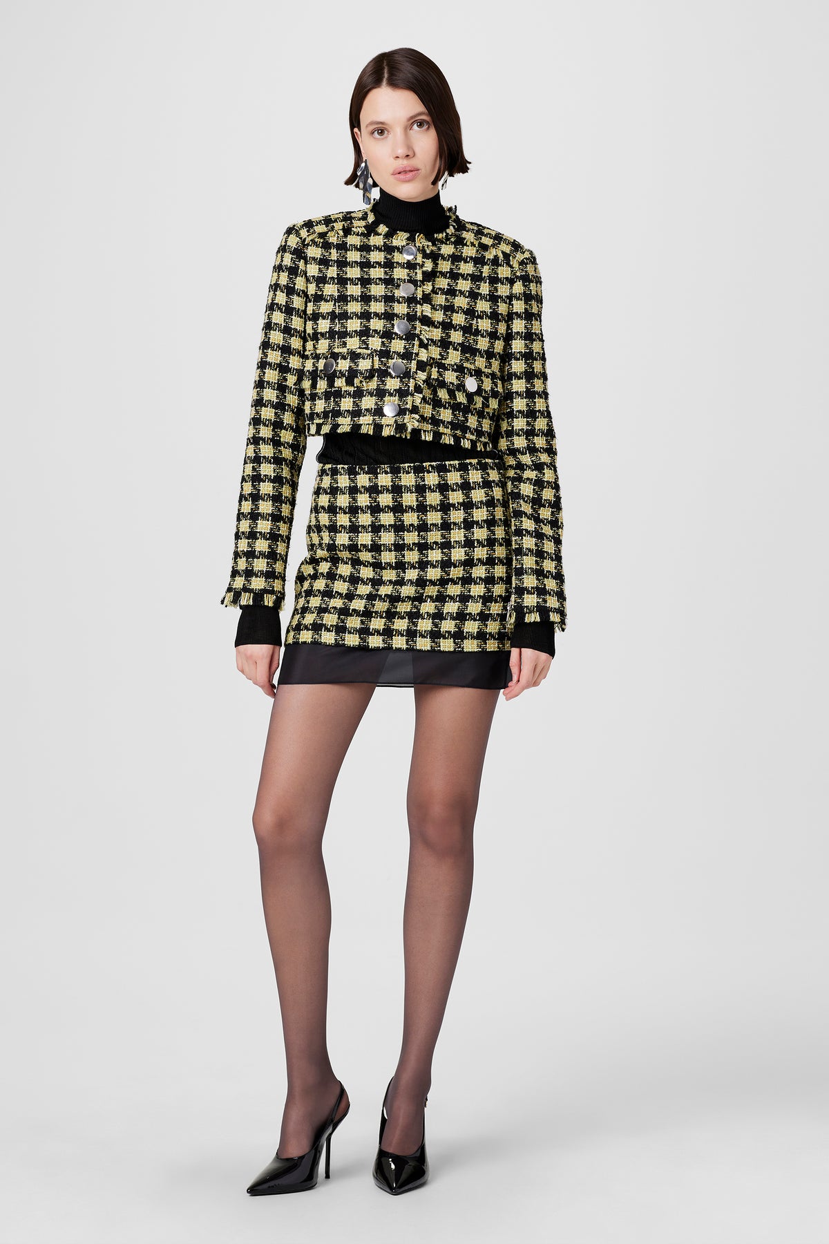 Spencer Tweed Organza Mini Skirt - Toccin