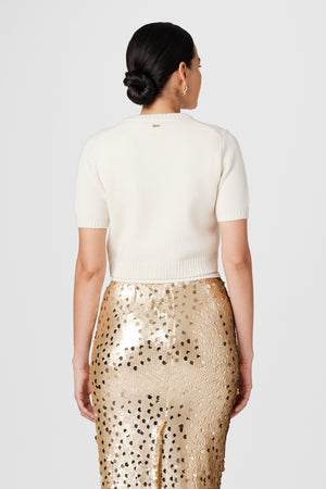 Pippa Short Sleeve Cardigan - Toccin