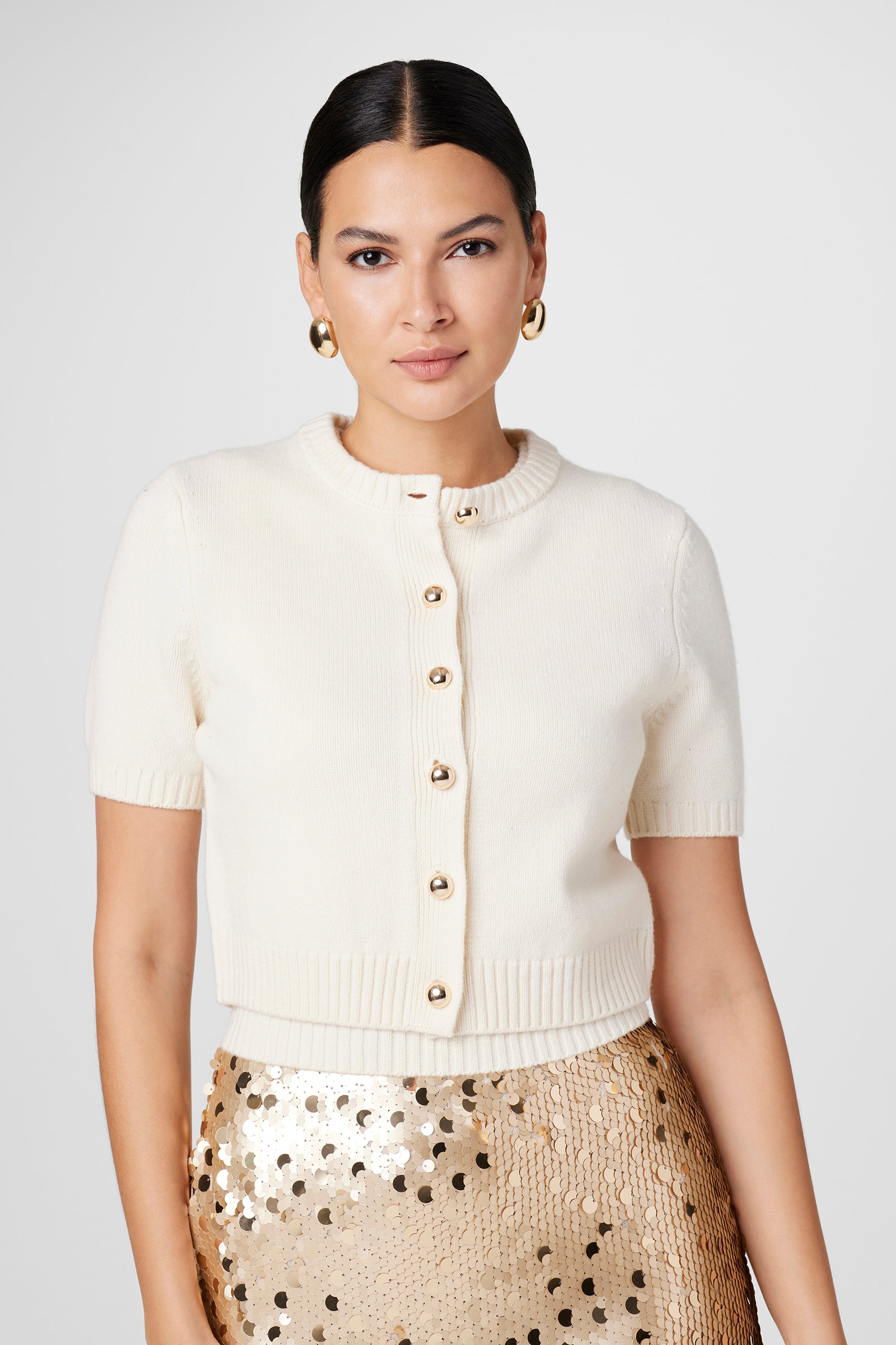 Pippa Short Sleeve Cardigan - Toccin
