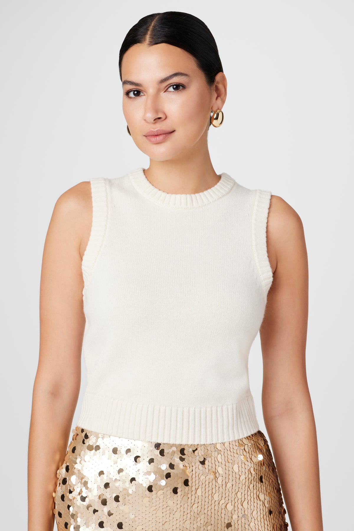 Lazlo Sleeveless Shell Top - Toccin