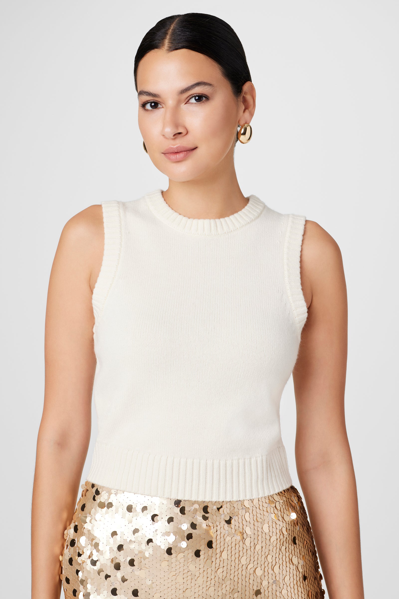 Lazlo Sleeveless Shell Top - Toccin