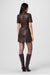 Lydia Vegan Leather  Mini Dress - Toccin