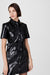 Lydia Vegan Leather  Mini Dress - Toccin
